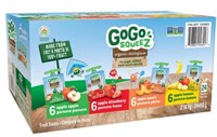 24-Pk GoGo SQUEEZ Organic Fruit Sauce Variety