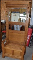 COAT RACK BENCH