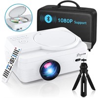 Full HD Bluetooth Projector Built in DVD Player, 9