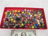 Nice Lot of Assorted Vintage Marbles