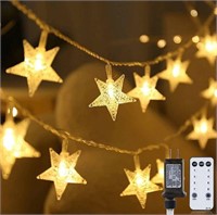 ($24) Brightown Star String Lights Plug in