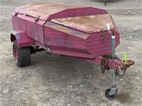Small Enclosed Utility Trailer
