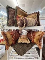 Selection of Decorative Pillows and More