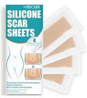 4Pcs HEROLABS Silicone Scar Sheets B/B 03/2023