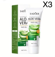 3Pcs SADOER Aloe Vera Hand Cream 1.5oz