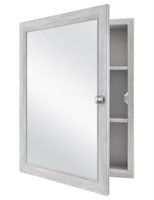 Cabinet In Gray With Mirror