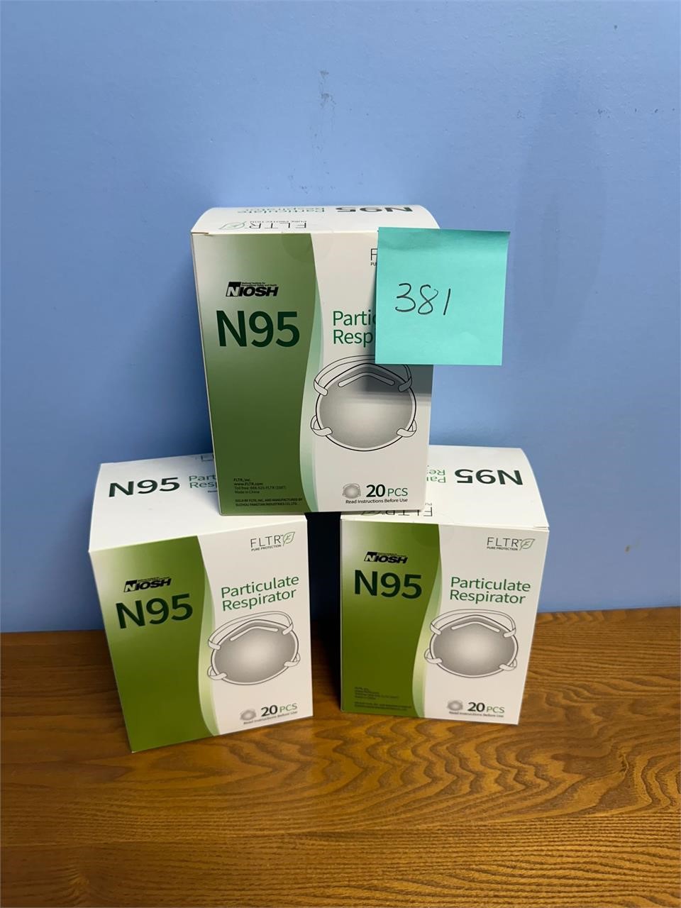 NIOSH N95 Respirator Masks