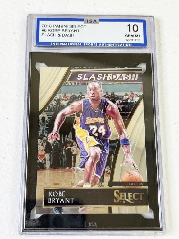 Kobe Bryant - 2018 Panini - Graded 10