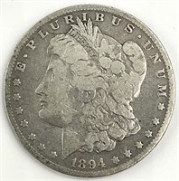 1894-O Morgan Silver Dollar