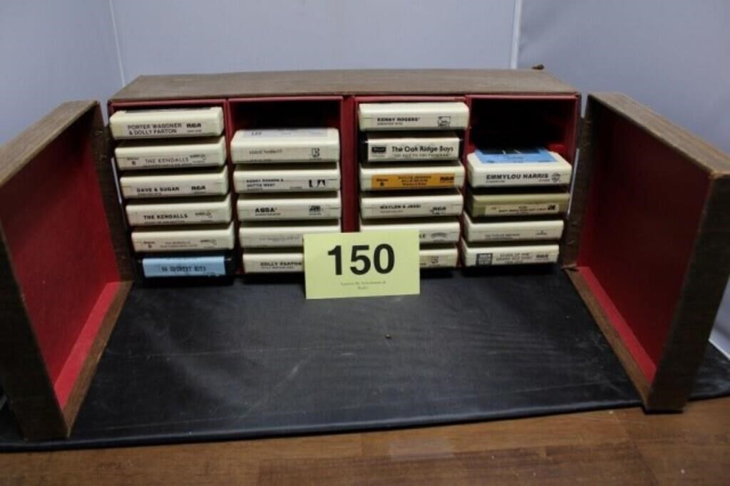 ENCYCLOPEDIA OF MUSIC CASE W/8 TRACKS