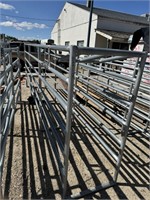 14’ roping return alley section