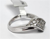 Zircon Sterling Silver Ring by Tamar Sz 7