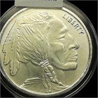 Indian Head Silver .9999 Commemorative 1 Troy Oz C