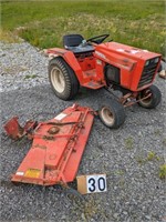 Case Ingersoll Garden Tractor w/ Mower Deck