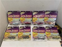 8cnt Johnny Lightning Monopoly Cars