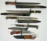 COLLECTION OF MILITARY BAYONETS