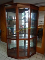 Large Glass And wood display cabinet