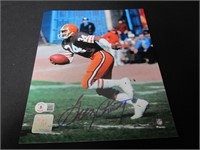 Greg Pruitt signed 8x10 photo Beckett COA