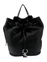 Rebecca Minkoff Black Lthr Studded Backpack