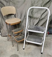 Vintage Step Stool/ Chair