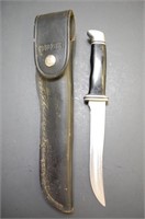 5 1/2" Buck Knife # 121 in Buck Leather Sheth