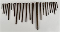 Collection Of Antique Square Nails