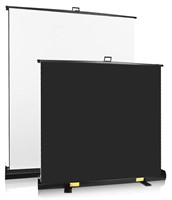 EMART Collapsible Chromakey Panel, 2-in-1 Black Wh