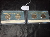 2 - 2008 Sacagawea Completed Coin Sets