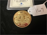 Super Bowl XXVIII Gold  Flip Coin