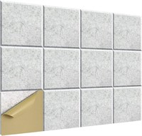 12 Pack Acoustic Panel  12x12x0.4