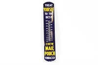 Porcelain Mail Pouch Tobacco Thermometer