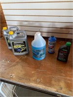 Antifreeze/Coolant, Washer Fluid, 4 Cycle Oil