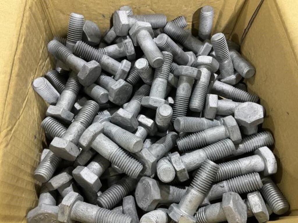 Box of 3/4  x 2 1/2  Hex Head Bolts