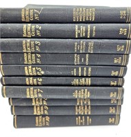 Set of 10 Hawkings Electrical Guide Books 1927
