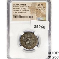 c.361-328 BC Cilicia, Tarsus AR Stater NGC ChXF