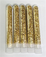 Gold Vials 5