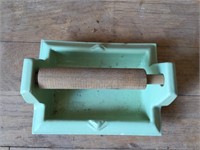 Green Porcelain Toilet Tissue Holder