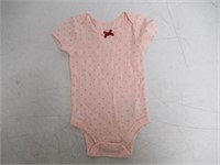 Baby Starters Girl's 9M Short Sleeve Bodysuit,