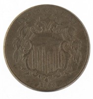 1869 Shield Nickel *Better