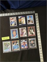 Lot of 10 Signed Baseball Cards, Andy Benes
