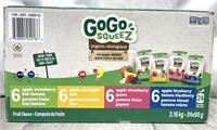 Gogo Squeeze Organic Fruit Sauce 2/3 Full Bb Jan