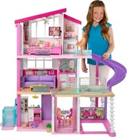Barbie Dreamhouse, Doll House Playset With 70+