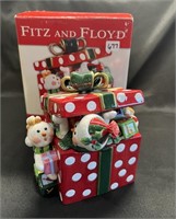 Fitz & Floyd Christmas Cookie Jar