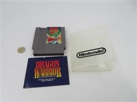 Dragon Warrior , jeu de Nintendo NES avec livret