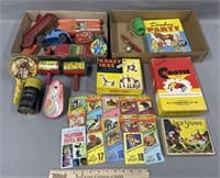 Vintage Toy Lot Games; Vehicles etc