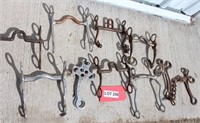 (9) Assorted Bridle Bits