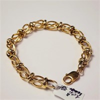 $500014&18K  18.5G 8" Bracelet