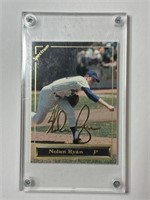 1993 Spectrum Nolan Ryan 24K Gold Signature!