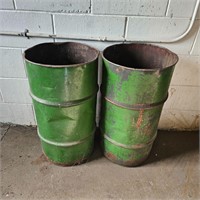 2 Green barrels