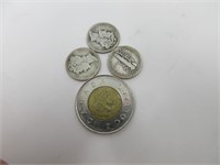 10 c 1935-29-28 argent USA